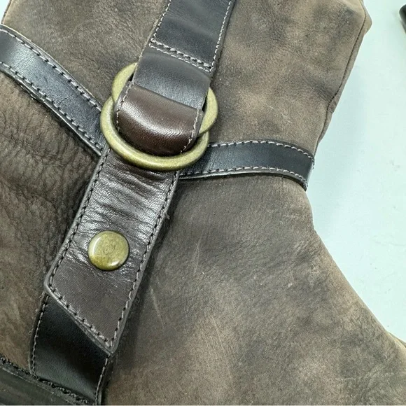 Cole Haan Air Liberty Vintage Leather Riding Boots Brown Size 6 - Picture 5 of 7